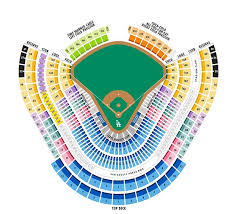 Dodgers Seating Map Mlb Com