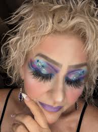 Glitter makeup products and tools