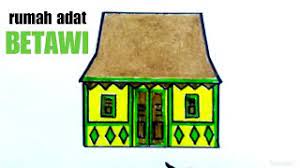 Cara menggambar rumah adat zhafirah art youtube. Menggambar Rumah Adat Betawi Menggambar Dan Mewarnai Rumah Adat Kebayan Rumah Adat Youtube