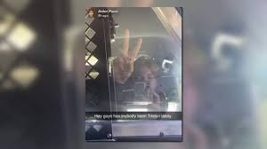 The creepy snapchat selfie of fucci, taken after. Snapchat Photo Among Social Media Posts Investigated In Tristyn Bailey Death