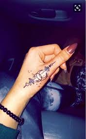Sternum Idea Hand Tattoos Finger Tattoo For Women Tattoos