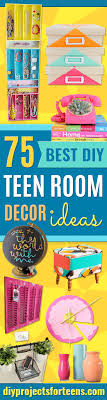 These clipboards look beautiful holding everything from household notes to vintage photos and the boards can display messages written in chalk. 75 Best Diy Room Decor Ideas For Teens Diy Projects For Teens