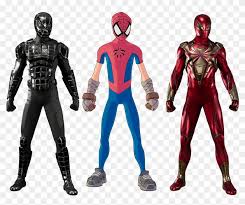 Welcome to our site and enjoy this iron spiderman coloring page. Iron Spider All Dlc Spiderman Suits Clipart 5128763 Pikpng