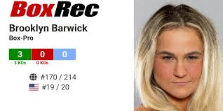 BoxRec: Brooklyn Barwick