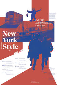 Toru nakamura, chad mcqueen, mira sorvino and others. New York Style Poster Yi Mao Visual Communication Design