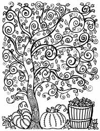 100 complicated coloring pages of the season with frequent leaf fall. Fall Coloring Pages For Adults 100 Pictures Free Printable