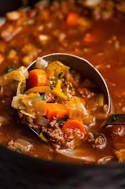 Beef And Cabbage Soup