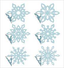 I will show in the video tutorial how to make paper snowflakes easy. Free 7 Sample Awesome Snowflake Templates In Pdf