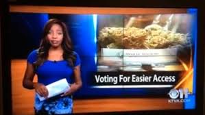 TV reporter airs story