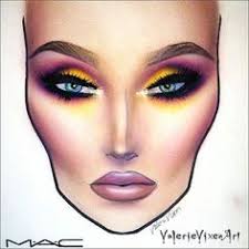 53 Best Paper Makeup Images Makeup Face Charts Makeup