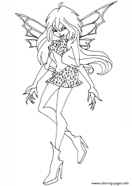 Explore 623989 free printable coloring pages for your you can use our amazing online tool to color and edit the following winx club bloom coloring pages. Dark Bloom Winx Club Coloring Pages Printable