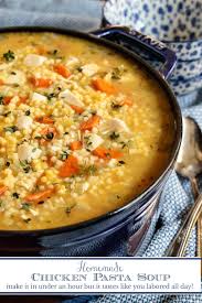 We did not find results for: Homemade Chicken Pasta Soup The Cafe Sucre Farine