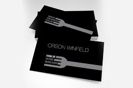 Social media business card examples 1. Top 25 Examples Of Professional Chef Business Cards