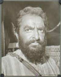 f6787 hugh griffith ben hur foto 27x34 b/n orig