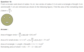 A flower bed circle design can be trickier than you realize. Ncert Solutions For Class 7 Maths Chapter 11 Perimeter And Area Toppers Bulletin