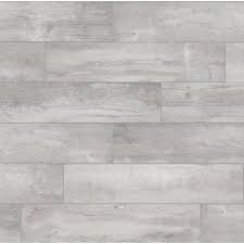 The most common dark gray tile material is polyester. Gray Tile Flooring The Home Depot