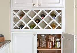 Diy Projects And Ideas Kitchen Wine Rack Built In Wine Rack Kitchen Pantry Cabinets