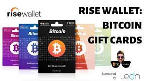 Start with cgift into the crypto world! Rise Wallet Buy Bitcoin Easily Via Gift Cards Youtube