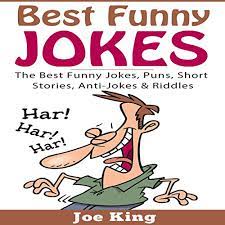 A skinny little white guy goes into an elevator, looks up and sees this huge black guy standing next to him. Best Funny Jokes Audiobook Joe King Audible Co Uk