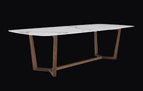 Dining Table Contemporary In Wood Marble Concorde By Emmanuel Gallina Poliform Marble Top Dining Table Dining Table Marble Marble Dining