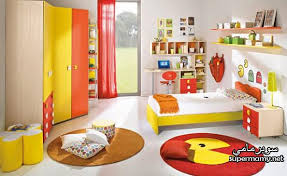 صور اثاث وديكورات غرف نوم ومكتب للاطفال بالوان جذابه2011