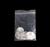 125Khz RFID PVC Coin Card Sticker Tag Read Only TK4100 Compatible with  EM4100/EM4200(Pack of 10)