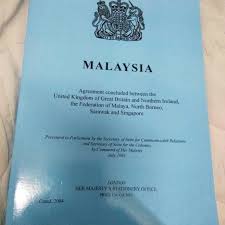 The parliament of the united kingdom of great britain and northern ireland. Malaysia Agreement 1963 Books Stationery Books On Carousell