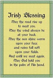 Even though i don't have a lick of irish in me i do find the ever present pops of green & happy irish. Irish Blessing Art Print Poster Prints Allposters Com