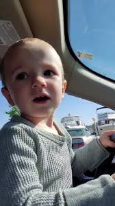 Nugs giving a shout out to his fans at the marina #1raisingjudah #baby...