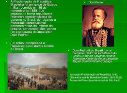 Qual é o nome completo do dom pedro i? Mas Um Golpe De Estado Militar Instaurou A Forma Republicana Presidencialista Em 15 De Novembro De Pdf Download Gratis