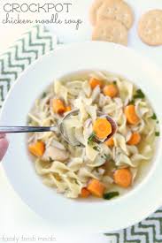 It tastes totally homemade but uses a few tasty shortcuts! The Best Crockpot Chicken Noodle Soup Video Family Fresh Meals