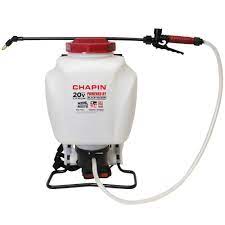 I have a wonderful large sprayer but i wanted something smaller for the smaller spraying jobs. Chapin 4 Gal Rechargeable 20 Volt Lithium Ion Battery Powered Backpack Sprayer 63985 The Home Depot
