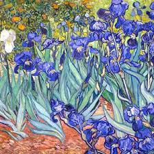 Roland dorn, van gogh's sunflowers series: Flowers In A Blue Vase Painting By Van Gogh