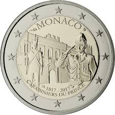 Would that change with a ferrari front row in 2017? 2 Euro Coin Carabiniers Of The Prince Monaco 2017