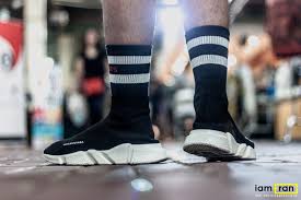 Trova una vasta selezione di balenciaga speed trainer a prezzi vantaggiosi su ebay. Iam Ran On Feet Steven Balenciaga Speed Trainer
