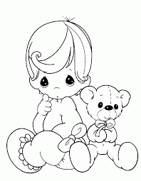 Precious Moments Baby And Teddy Bear Coloring Pages Precious Precious Moments Coloring Pages Baby Coloring Pages Angel Coloring Pages