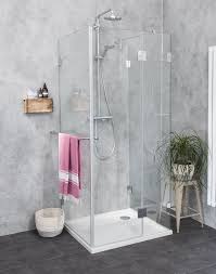 Die geringe größe und der rechteckige grundriss machen sie zu einer platzsparenden variante. 3 Seiten U Duschkabine 100x80 Mit Duschtasse