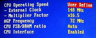 The unlocked skus also tend to be clocked a little higher than the unlocked ones out of the box. Overclocking Wikipedia