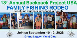 13th Annual Backpack Project USA Family Fishing Rodeo