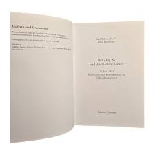 El Día X Y La Seguridad Del Estado 17 Junio 1953 Fricke Engelmann DDR Hace  Libro