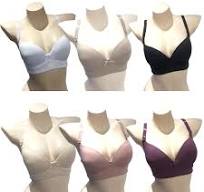 Stock Lot Garments Ladies Polyamide Basic Elastic Padding ...