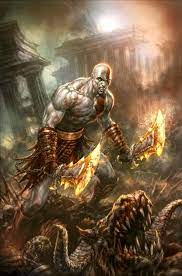 God Of War Artwork By Andy Park Cuded God Of War Kratos God Of War War Artwork