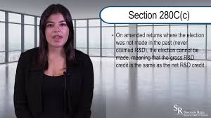 R & d meaning, definition, what is r & d: What Is The R D Tax Credit S 280c Election Swanson Reed Youtube