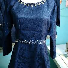 My Passion Sragam Bridesmaid Ada Aksen Payet Di Leher Dan Bagian Pinggang Loveit Pakaian Wanita Gaun Payet Pakaian Perkawinan