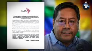 🌎🇧🇴 Este 13-Dic, la ALBA-TCP expresó profunda preocupación por los  acontecimientos en Bolivia contra el expresidente Luis Arce, reafirmando  solidaridad y defensa de la soberanía de los pueblos ...