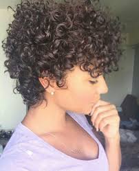 A pixie haircut looks great with curly hair. Pin By Lauren Kaufman On Beauty Style Curly Hair Styles Naturally Curly Natural Curls Curly Hair Styles