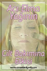 Aci Elma Yaginin Cilt Bakimina Etkisi Elmalar Dogal Cilt Bakimi Dogal Cilt