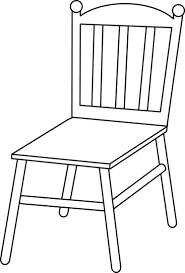 Black And White Chairs Ovalmag Com Black And White Furniture Clipart Black And White Line Art Images