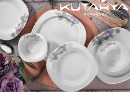 kutahya porselen 12 parca mini kare yemek seti seramik yemek urunler