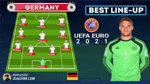 Alongside the club the player plays for, they show the players' nationality, age and number of appearances. Germany Best Playing 11 2021 Uefa Euro 2021 Germany Possible Line Up Youtube